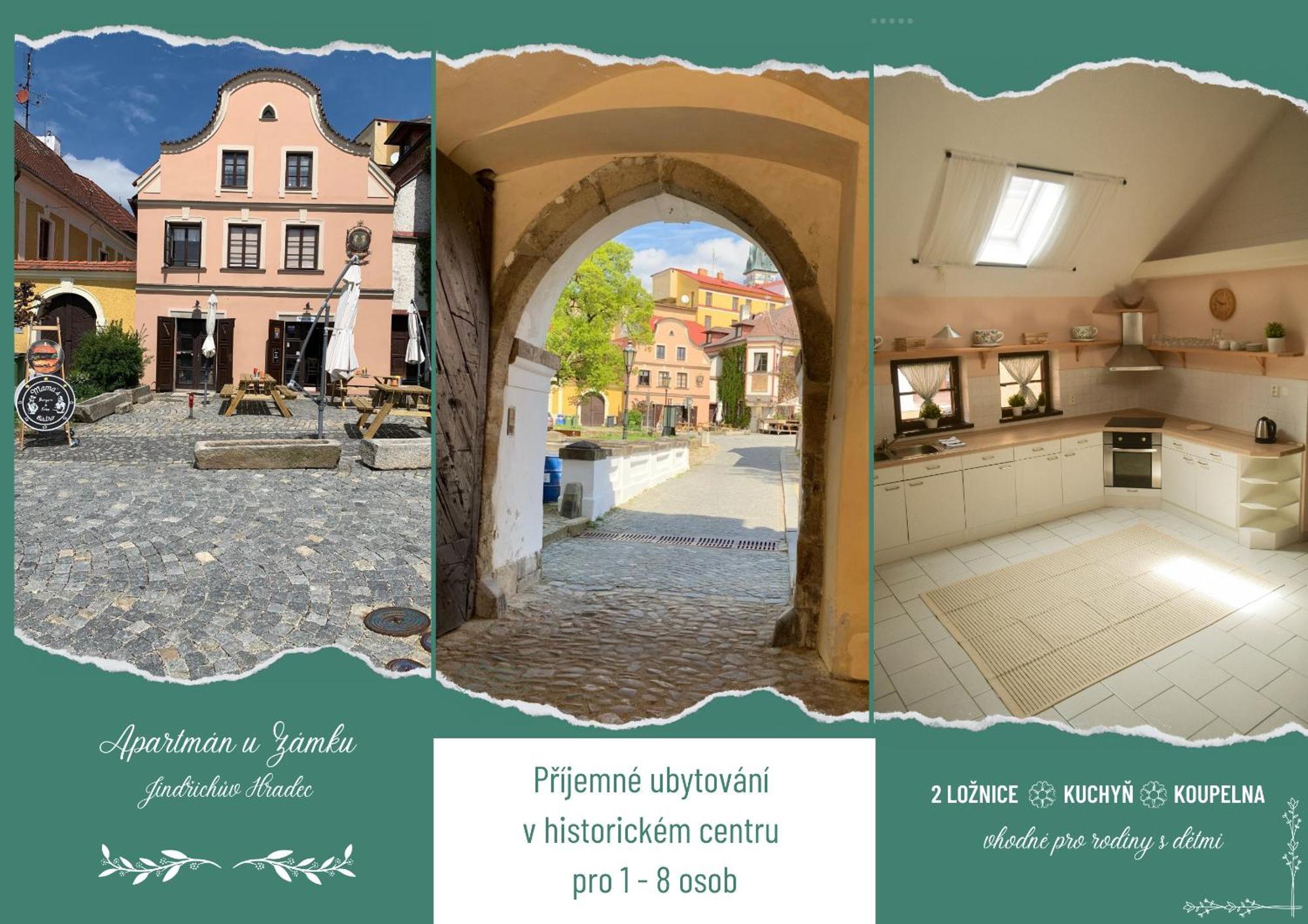 Apartman U Zamku Jindřichŭv Hradec Ngoại thất bức ảnh